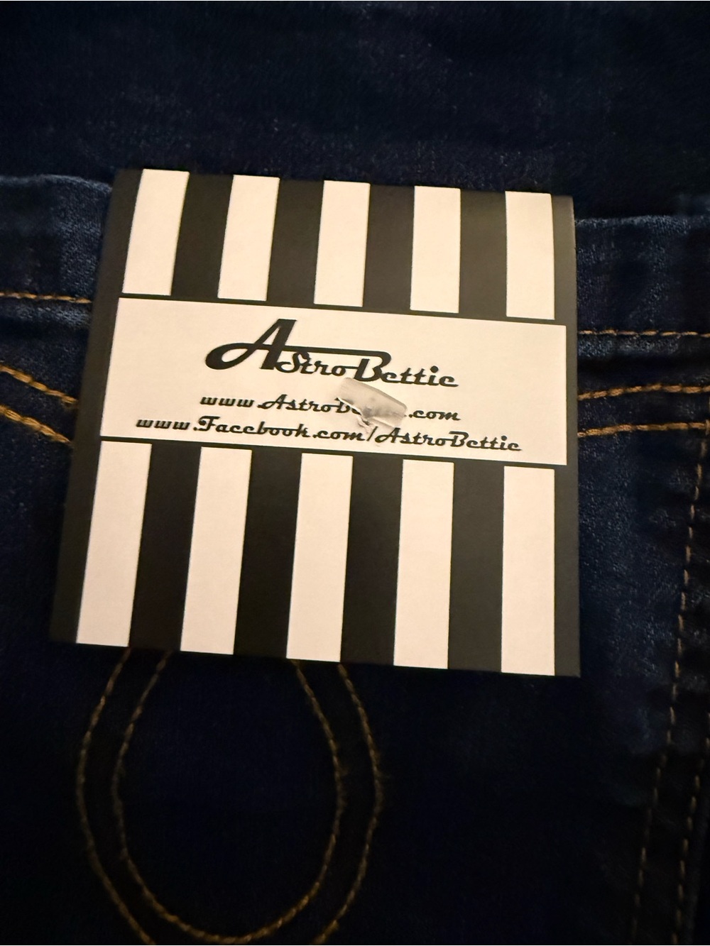 NWT Astro Bettie Side button Jeans Freddie’s of Pinewood Style 1940s size 36 - Picture 3 of 7